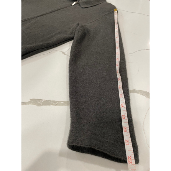 Essentials by Koret Vintage Wool Zip Up Collared Jacket Cardigan Women’s Medium - Picture 13 of 13